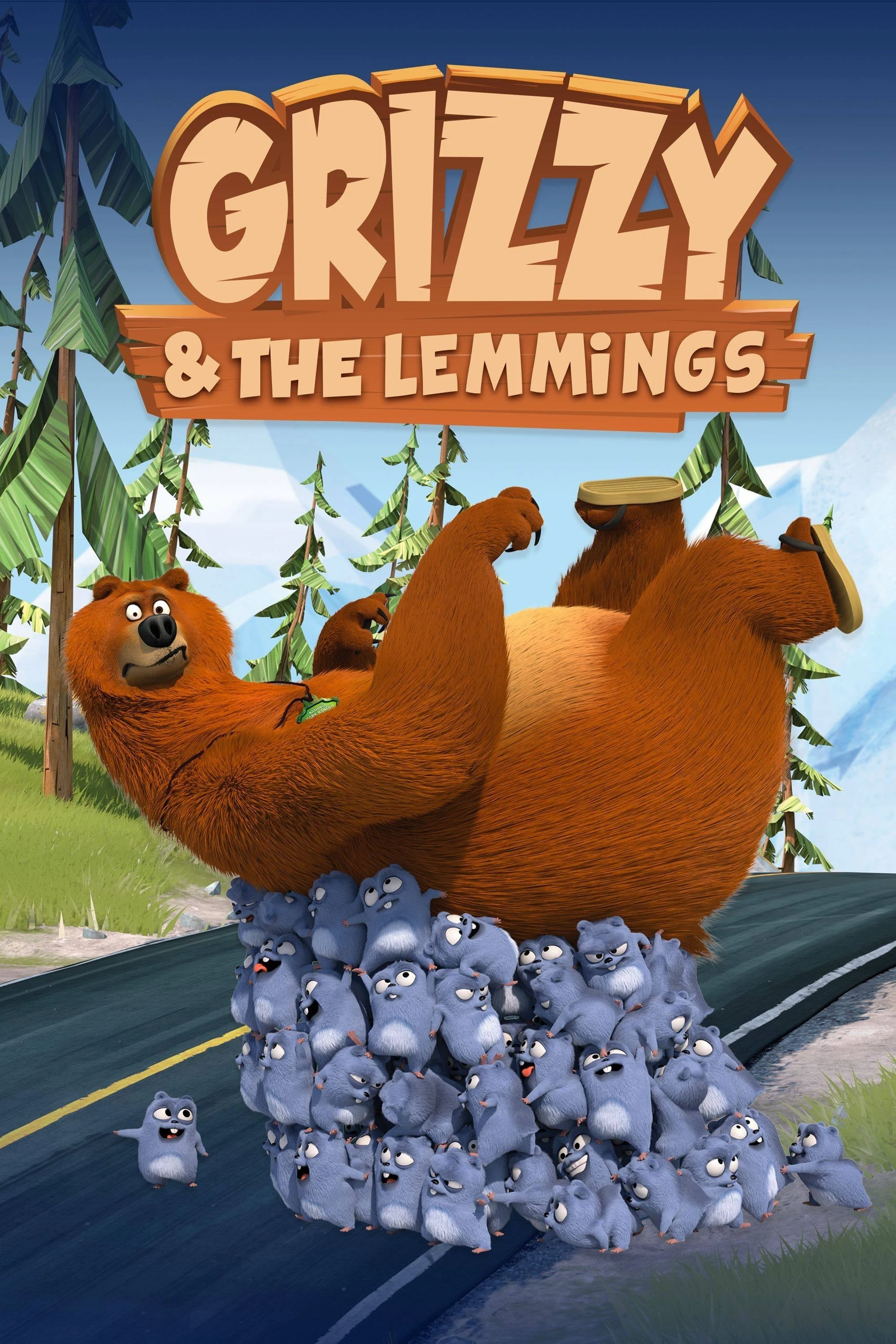 Poster  de Grizzy & the Lemmings en inglés