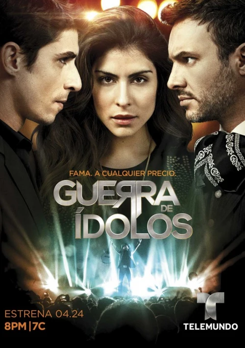 Poster  de la temporada 1 de Guerra de Idolos