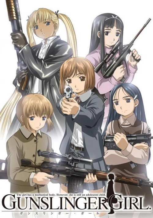 Poster  de la temporada 1 de Gunslinger Girl