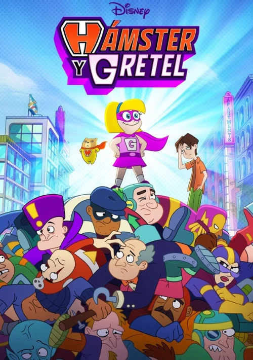 Poster  de la temporada 1 de Hamster & Gretel