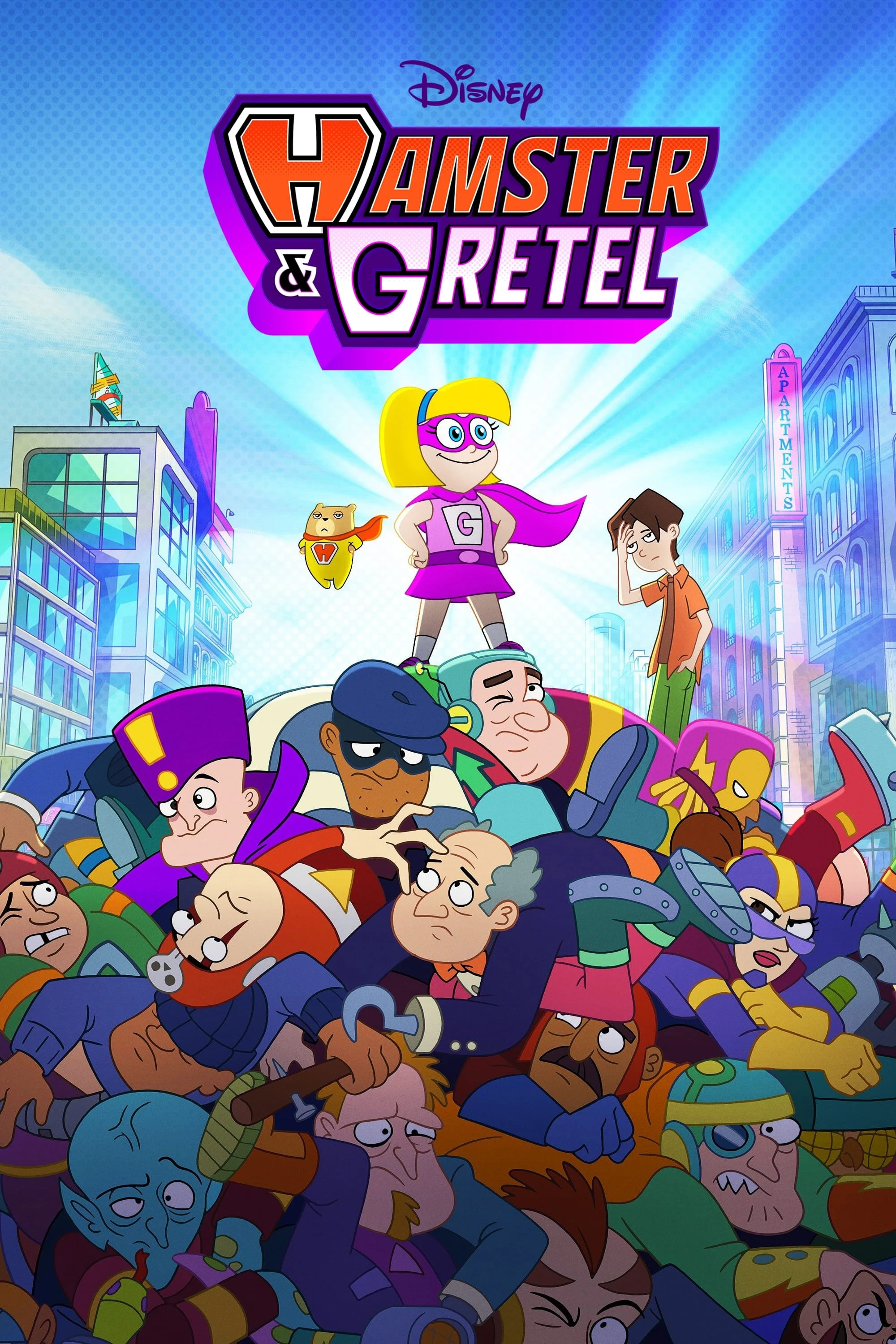 Poster  de Hamster & Gretel en inglés