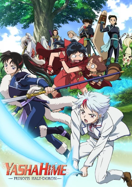 Poster  de la temporada 1 de Yashahime: Princess Half-Demon