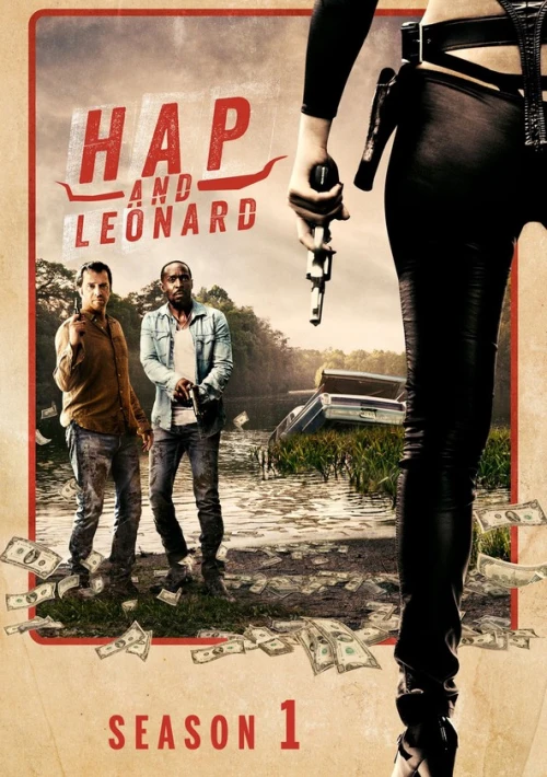 Poster  de la temporada 1 de Hap and Leonard