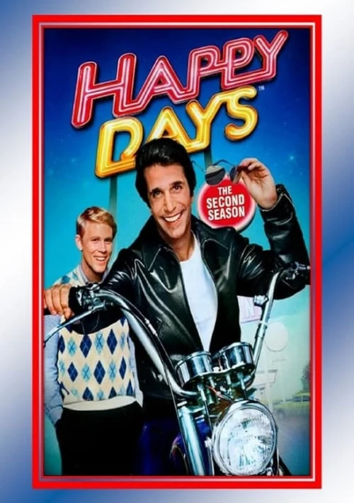 Poster  de la temporada 2 de Happy Days