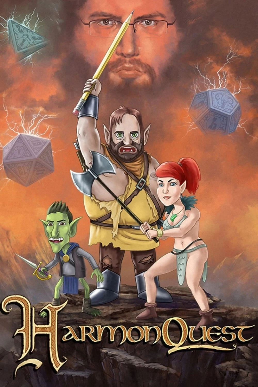 Poster  de HarmonQuest en inglés