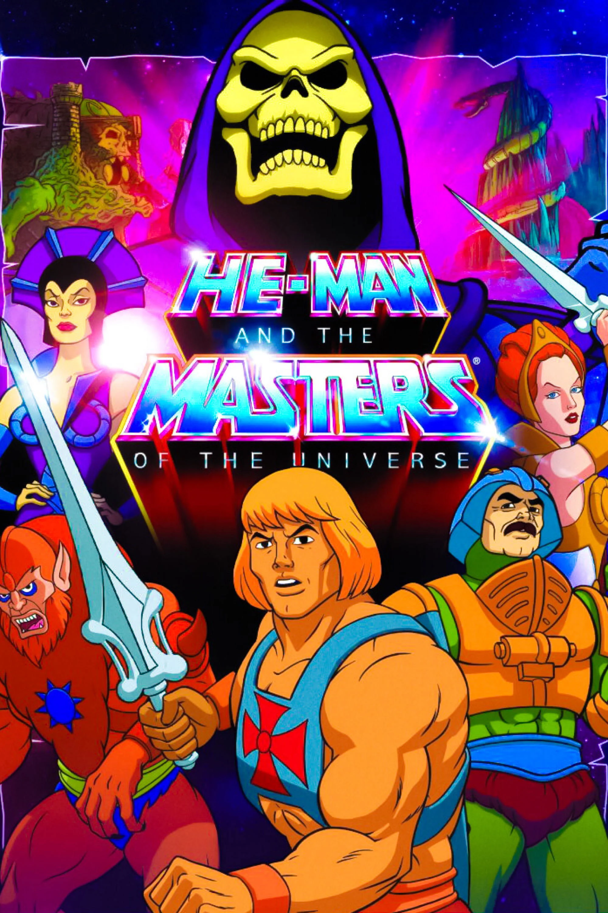 Poster  de Masters of the Universe en inglés