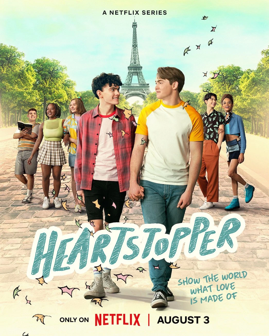 Poster  de la temporada 2 de Heartstopper para 