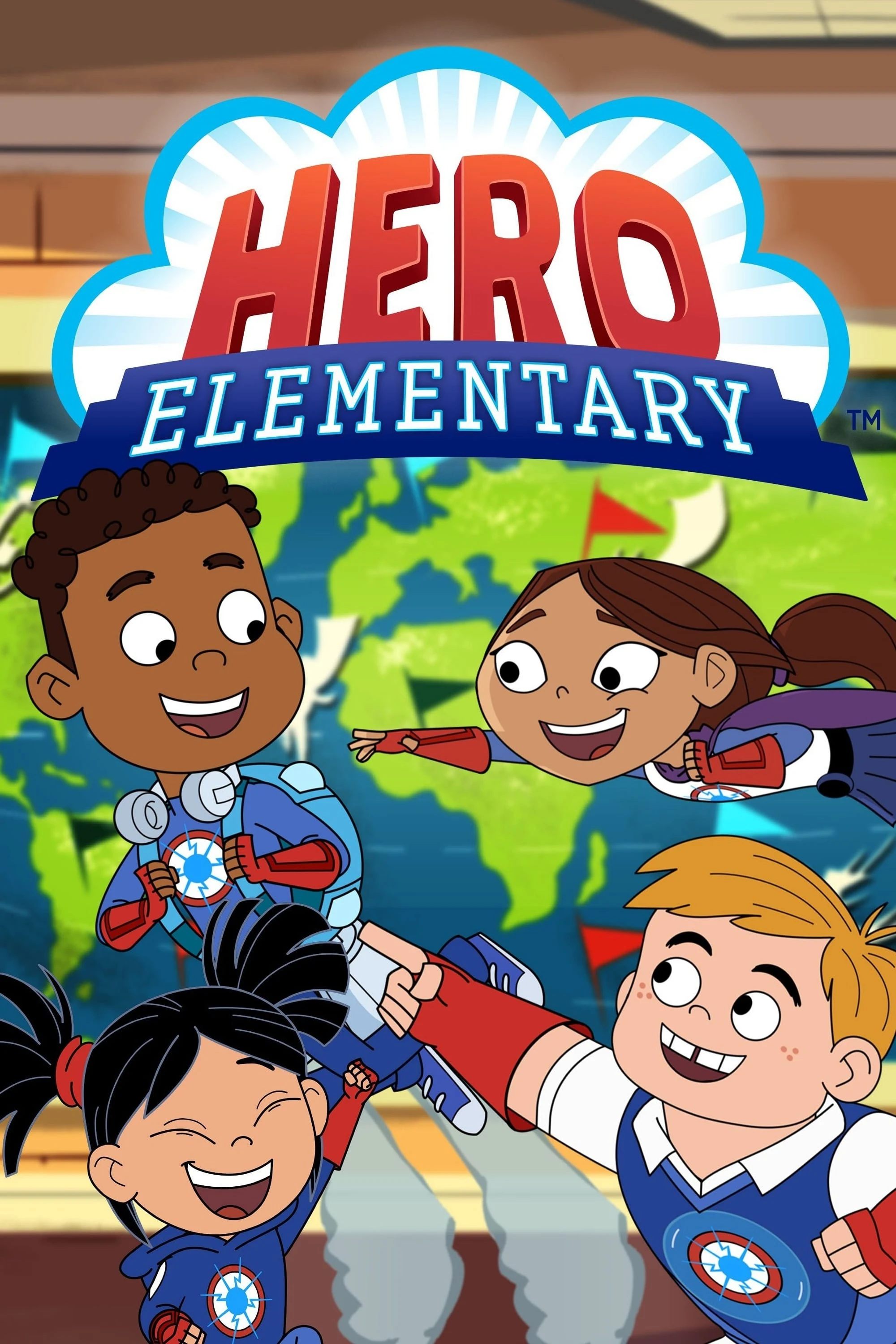 Poster  de Hero Elementary en inglés