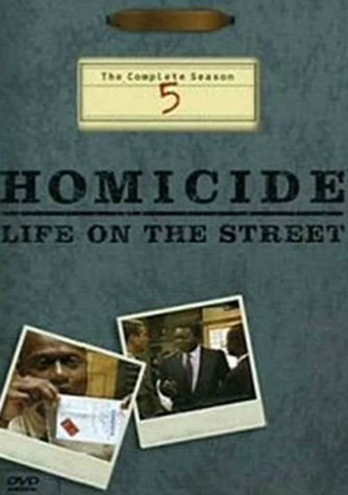 Poster  de la temporada 5 de Homicide: Life on the Street