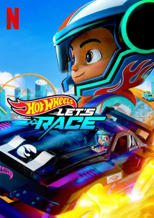 Poster  de la temporada 1 de Hot Wheels Let's Race