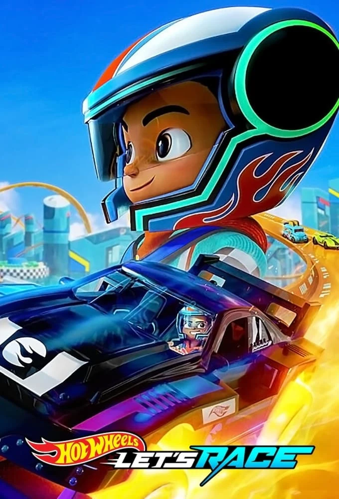 Poster  de Hot Wheels Let's Race en inglés