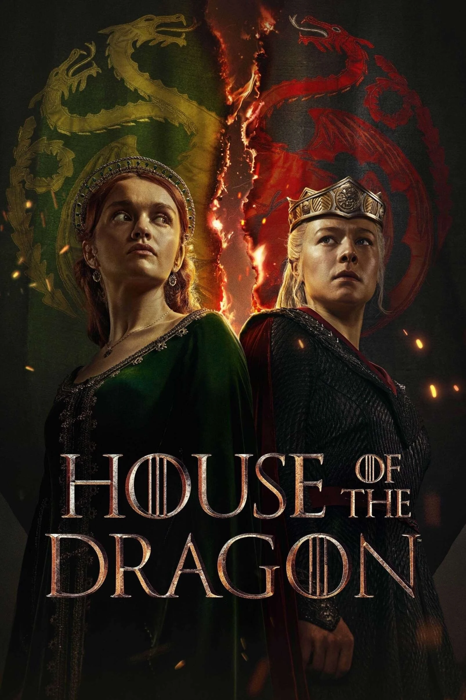 Poster  de Game of Thrones: House of the Dragon en inglés