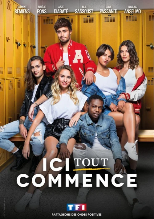 Poster  de la temporada 1 de Here it all begins