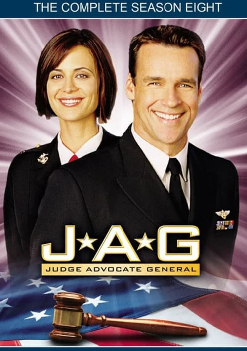 Poster  de la temporada 8 de JAG
