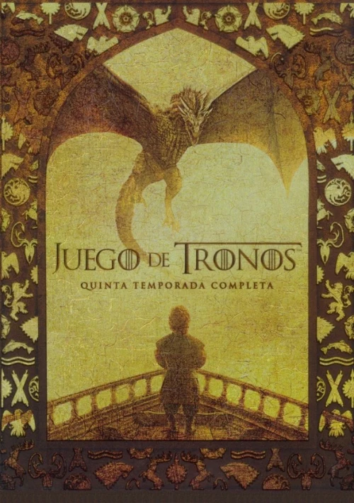Poster  de la temporada 5 de Game of Thrones