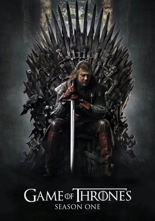 Poster  de la temporada 1 de Game of Thrones