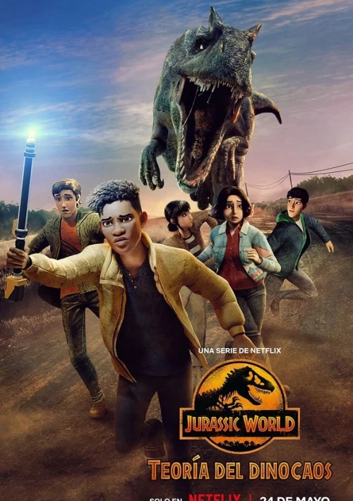 Poster  de la temporada 2 de Jurassic World: Chaos Theory