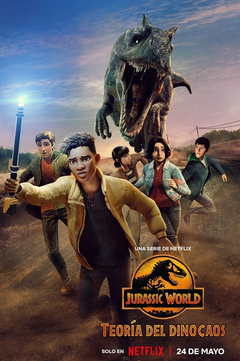 Poster  de Jurassic World: Chaos Theory en español