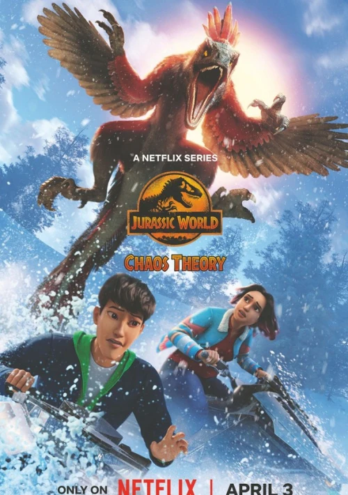Poster  de la temporada 3 de Jurassic World: Chaos Theory