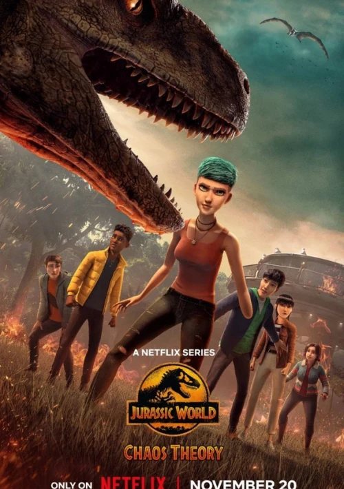 Poster  de la temporada 4 de Jurassic World: Chaos Theory