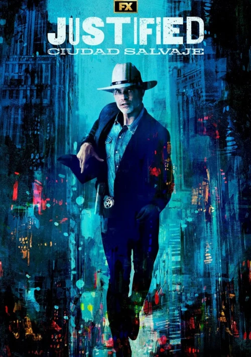 Poster  de la temporada 1 de Justified: Ciudad salvaje