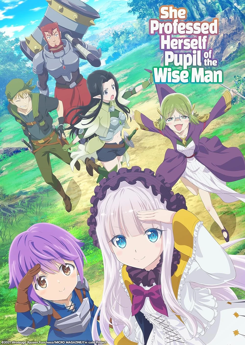 Poster  de Kenja no Deshi o Nanoru Kenja