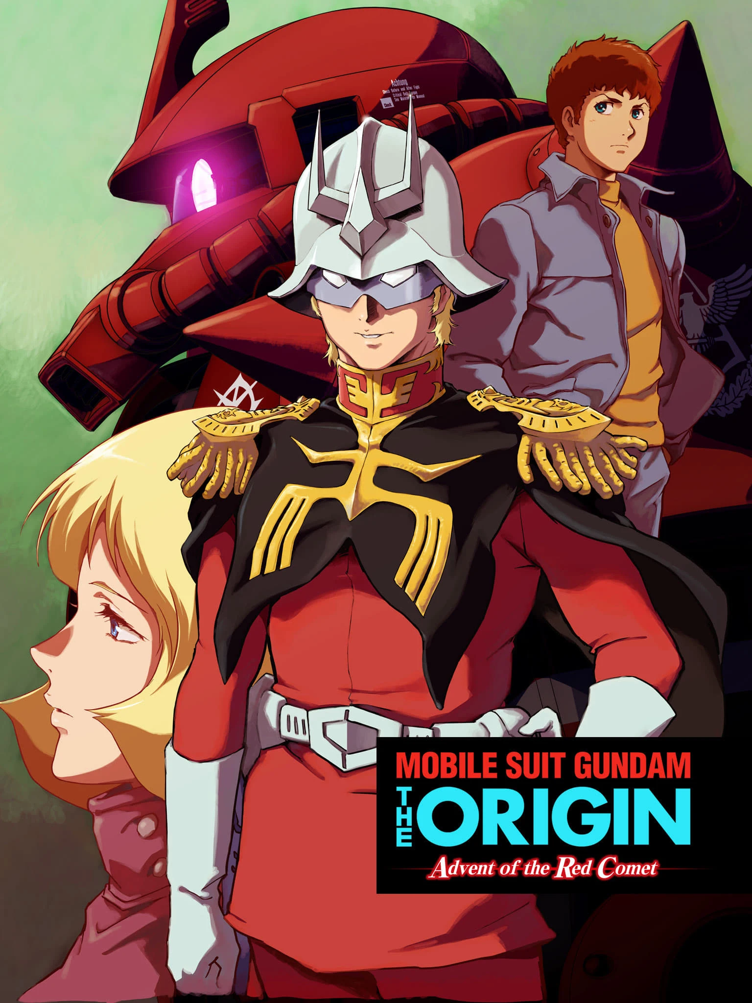 Poster  de Mobile Suit Gundam: The Origin - Advent of the Red Comet en inglés