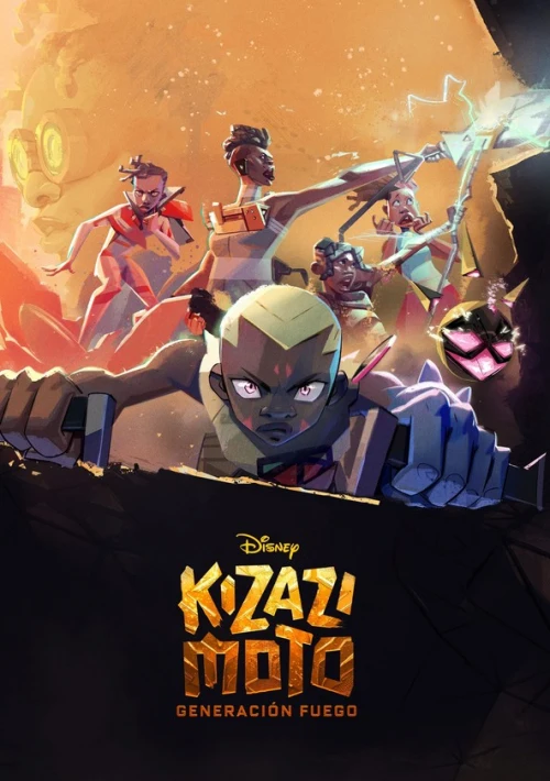 Poster  de la temporada 1 de Kizazi Moto: Generación Fuego