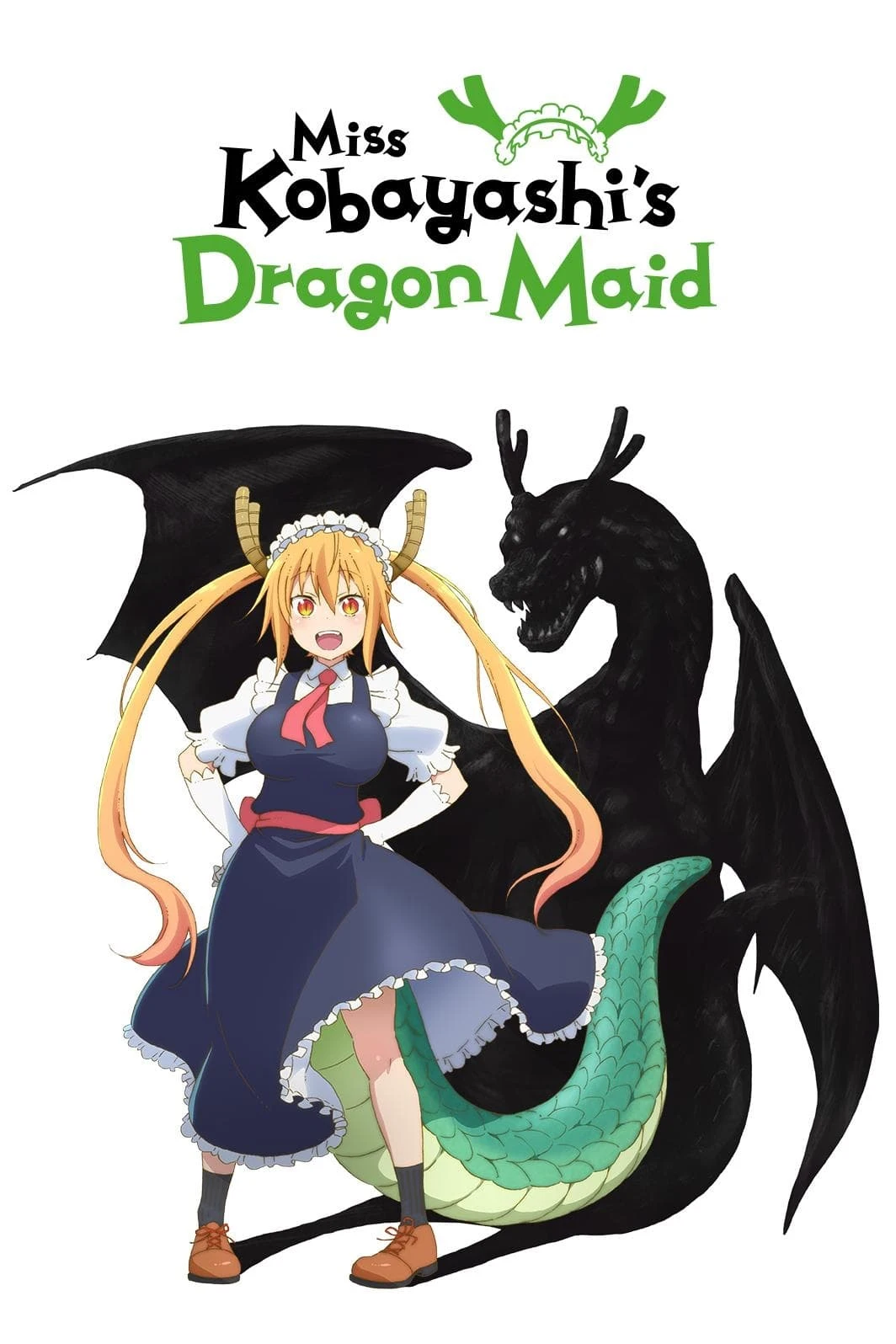 Poster  de The Maid Dragon of Kobayashi-san en inglés