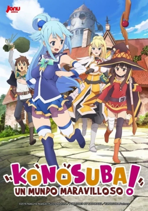 Poster  de la temporada 3 de Give Blessings to This Wonderful World!