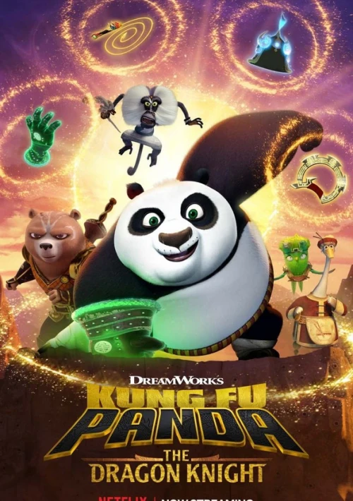 Poster  de la temporada 3 de Kung Fu Panda: The Dragon Knight