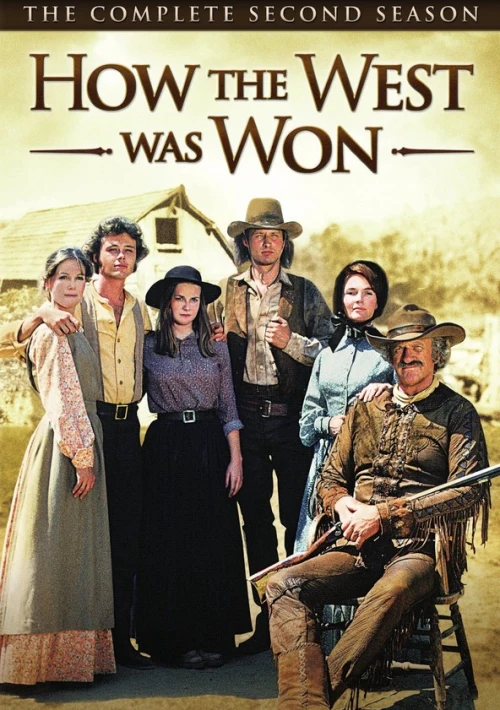 Poster  de la temporada 2 de How the West Was Won