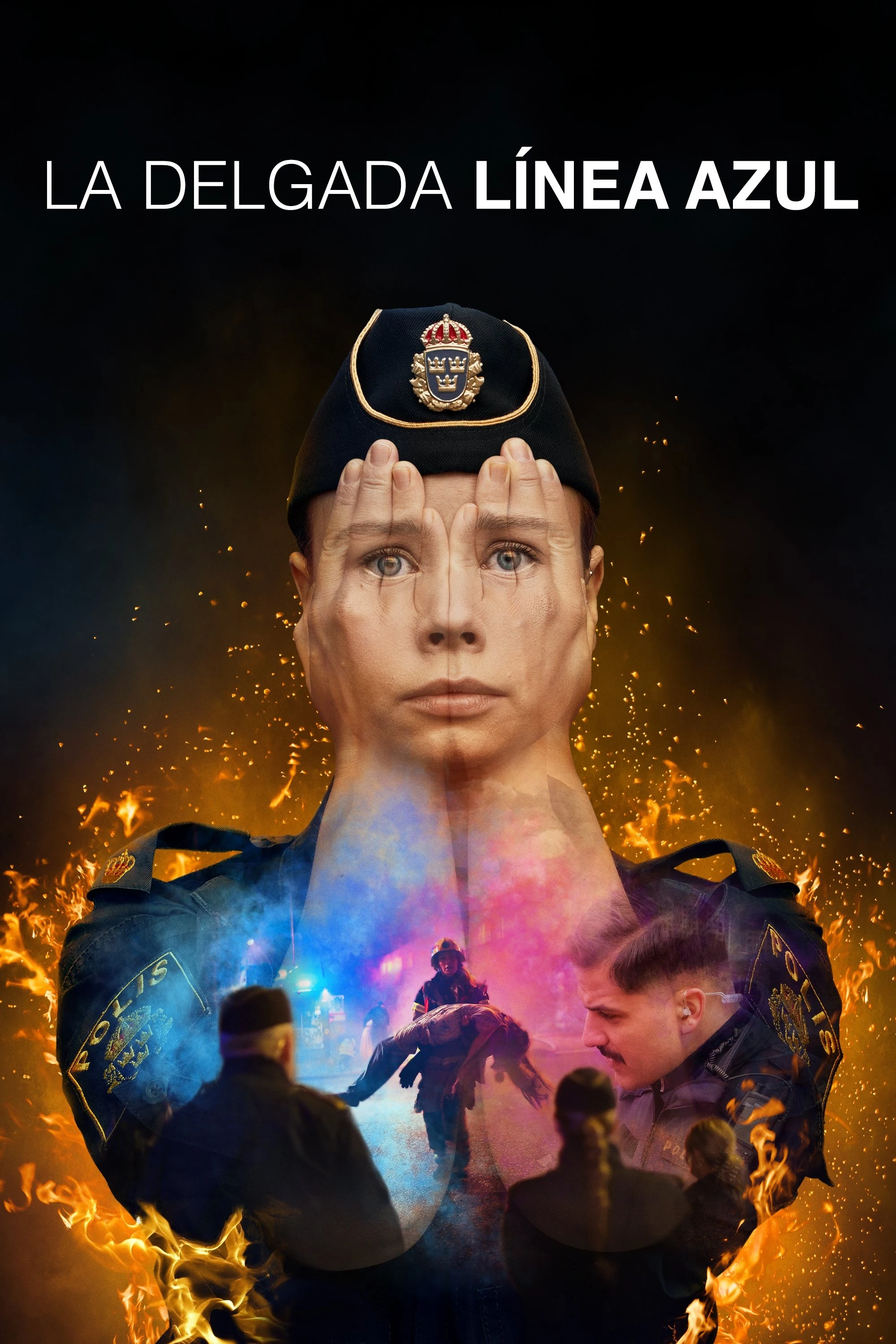Poster  de Thin Blue Line en español