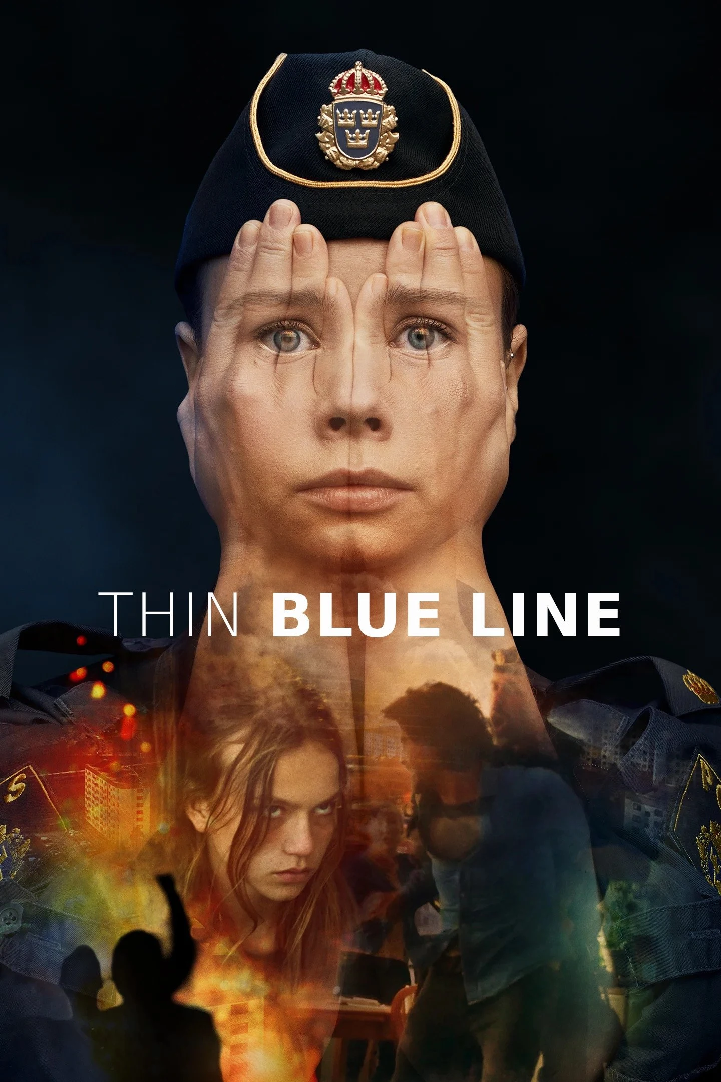 Poster  de Thin Blue Line en inglés