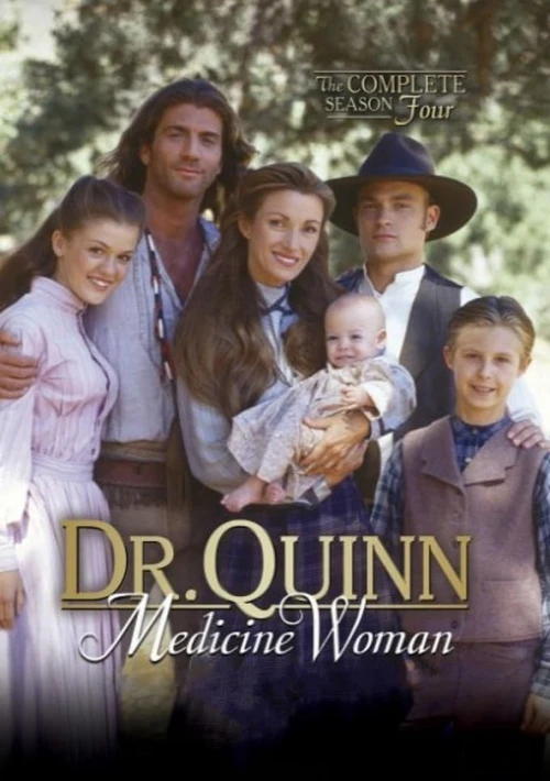 Poster  de la temporada 4 de Dr. Quinn, Medicine Woman