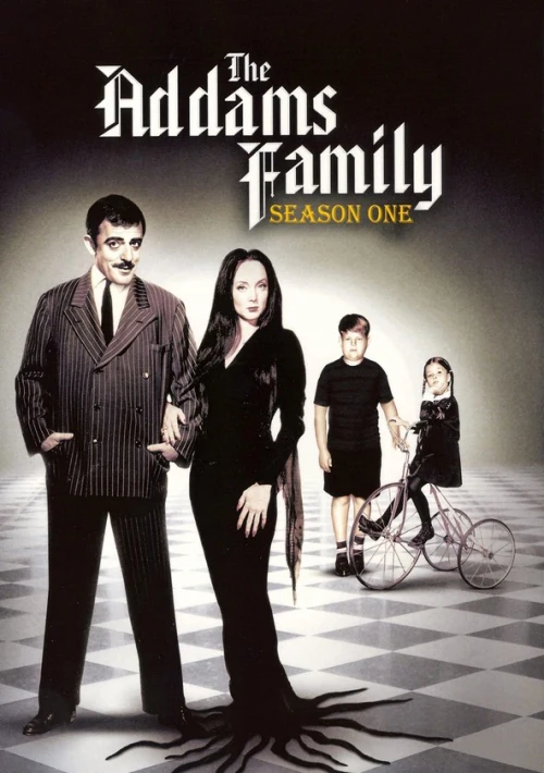 Poster  de la temporada 1 de The Addams Family