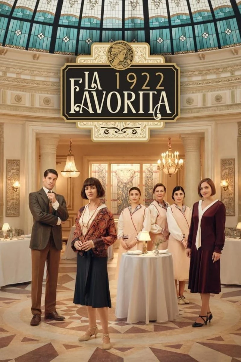 Poster  de La favorita 1922 en español