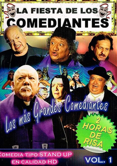 Poster  de la temporada 1 de La Fiesta de los Comediantes