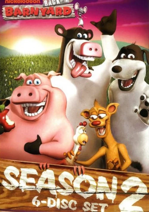 Poster  de la temporada 2 de Back at the Barnyard