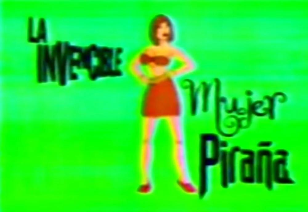 Poster  de La invencible mujer piraña