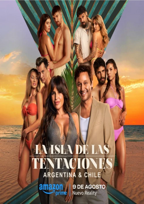 Poster  de la temporada 1 de La Isla de las Tentaciones Argentina & Chile