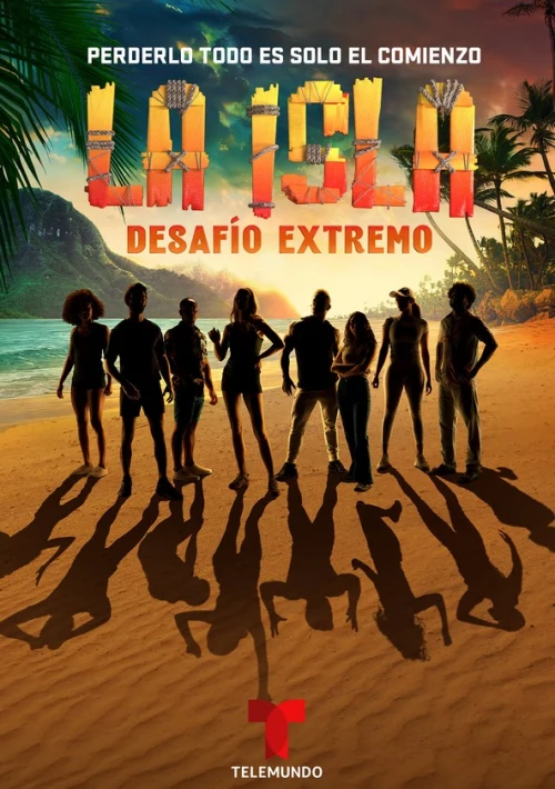 Poster  de la temporada 1 de La Isla: Desafío Extremo