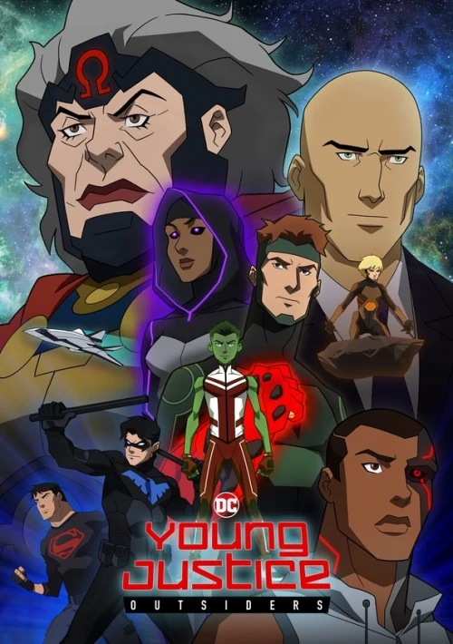 Poster  de la temporada 3 de Young Justice