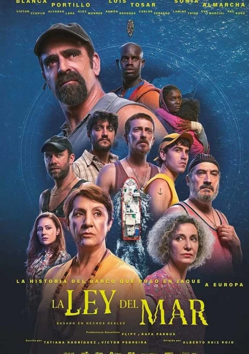 Poster  de la temporada 1 de La ley del mar