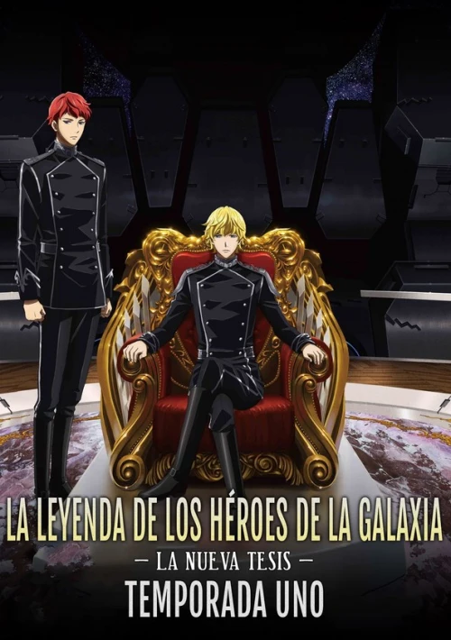 Poster  de la temporada 1 de The Legend of the Galactic Heroes: Die Neue These