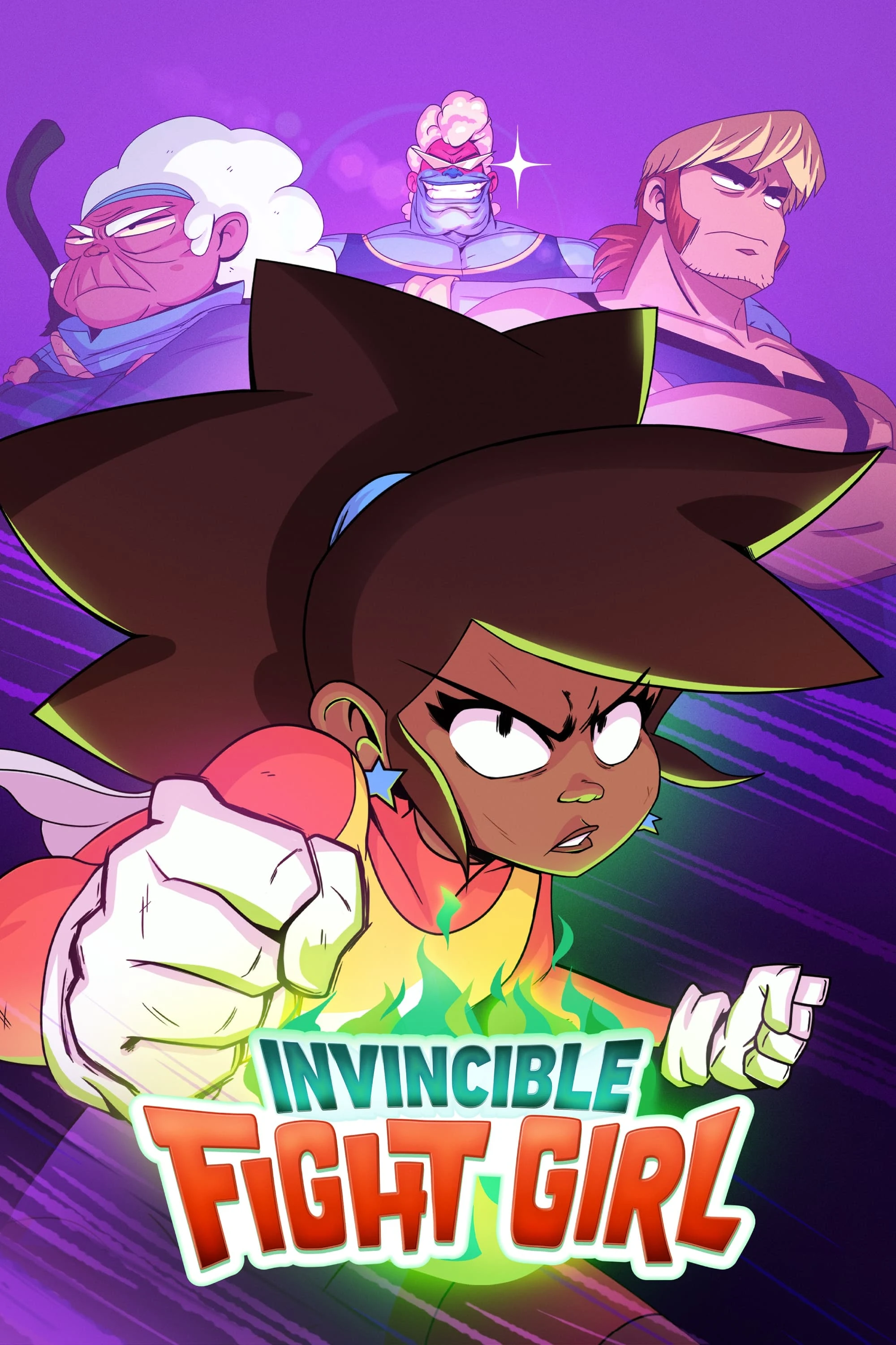 Poster  de Invincible Fight Girl en inglés