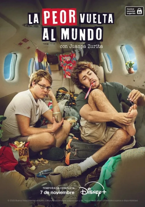 Poster  de la temporada 1 de The Worst Trip Around the World