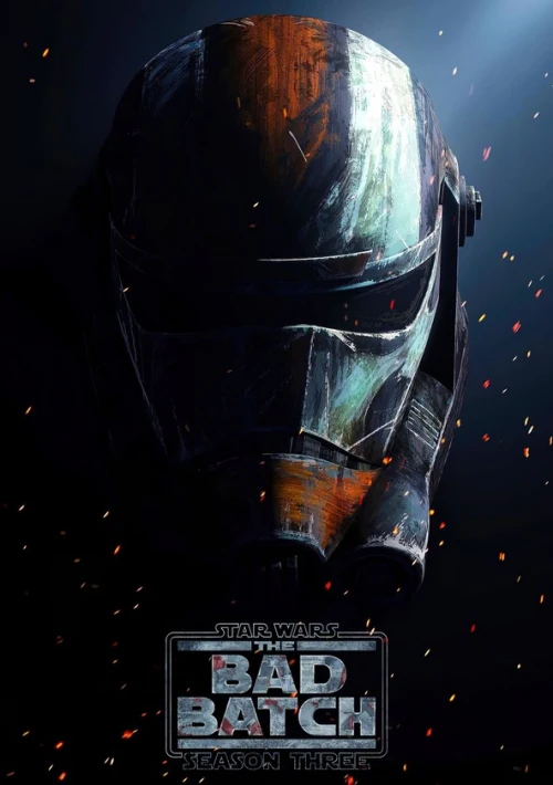 Poster  de la temporada 3 de Star Wars: The Bad Batch
