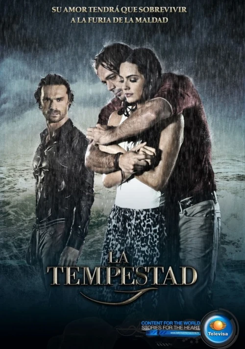 Poster  de la temporada 1 de La Tempestad