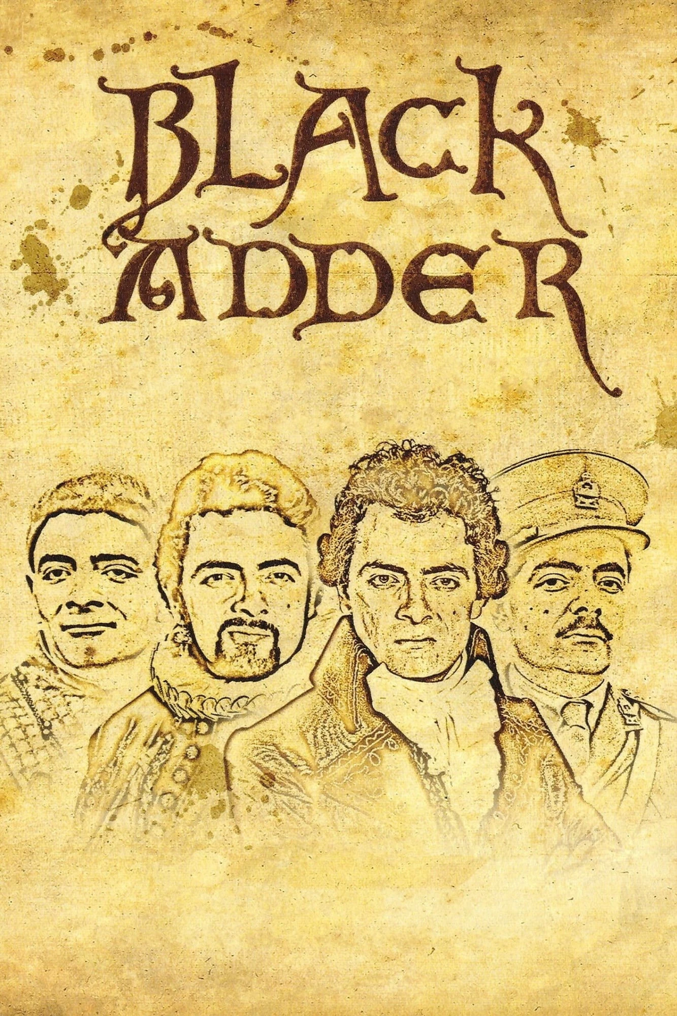 Poster  de La víbora negra en inglés